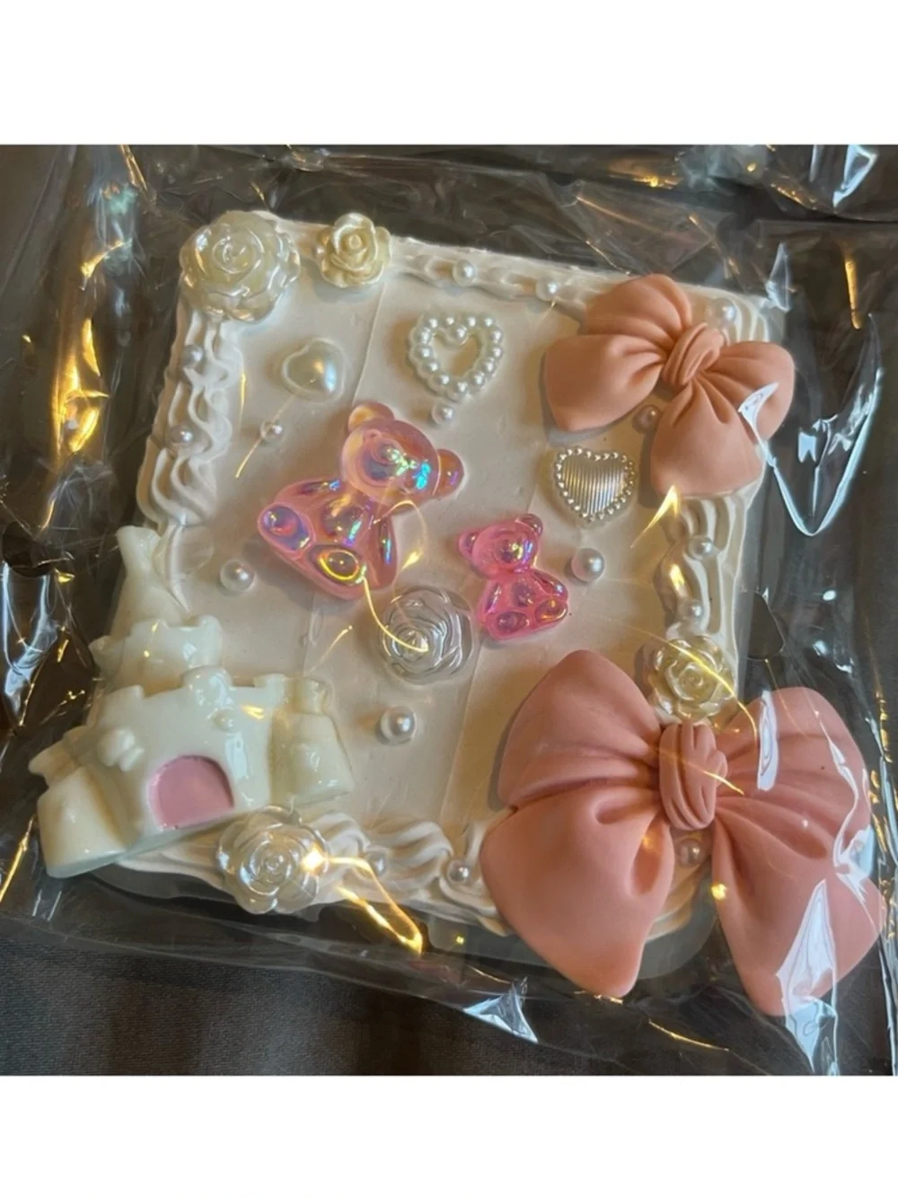 Cute Rabbit Decoden Galaxy Z Flip Phone Case